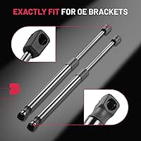 Vista 80 de BDFHYK C16-17796 20 inch 110Lbs/490N Gas Struts Shocks Lift Support for are Leer Camper Shell Topper Rear Window, Truck Bed Cover, Cabinet lid Door