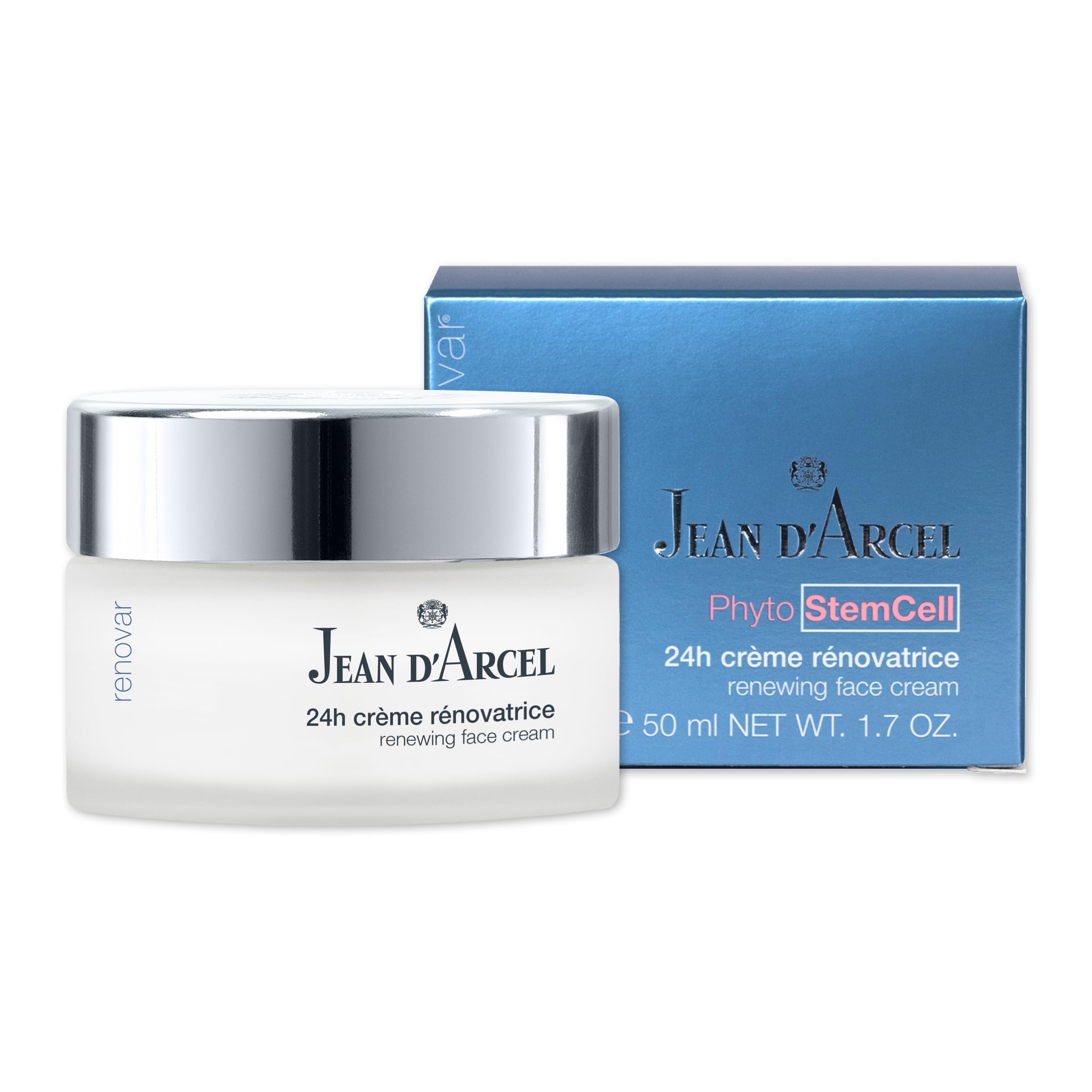 JEAN D'ARCEL RENOVAR Phyto StemCell 24h crème rènovatrice – rewitalizujący krem 24h – wzmacnia funkcje ochronne skóry 50 ml