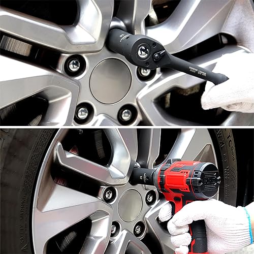 Miniatura 7 de STARWORK TRUE MECHANIC Juego de llaves de vaso de impacto de 153 piezas, profesional, SAE/métrico