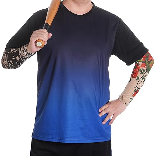 Miniatura 6 de HOVEOX 12 piezas de mangas temporales de tatuaje para brazos, mangas temporales de tatuaje, mangas de tatuaje temporal falsas mangas de tatuaje de