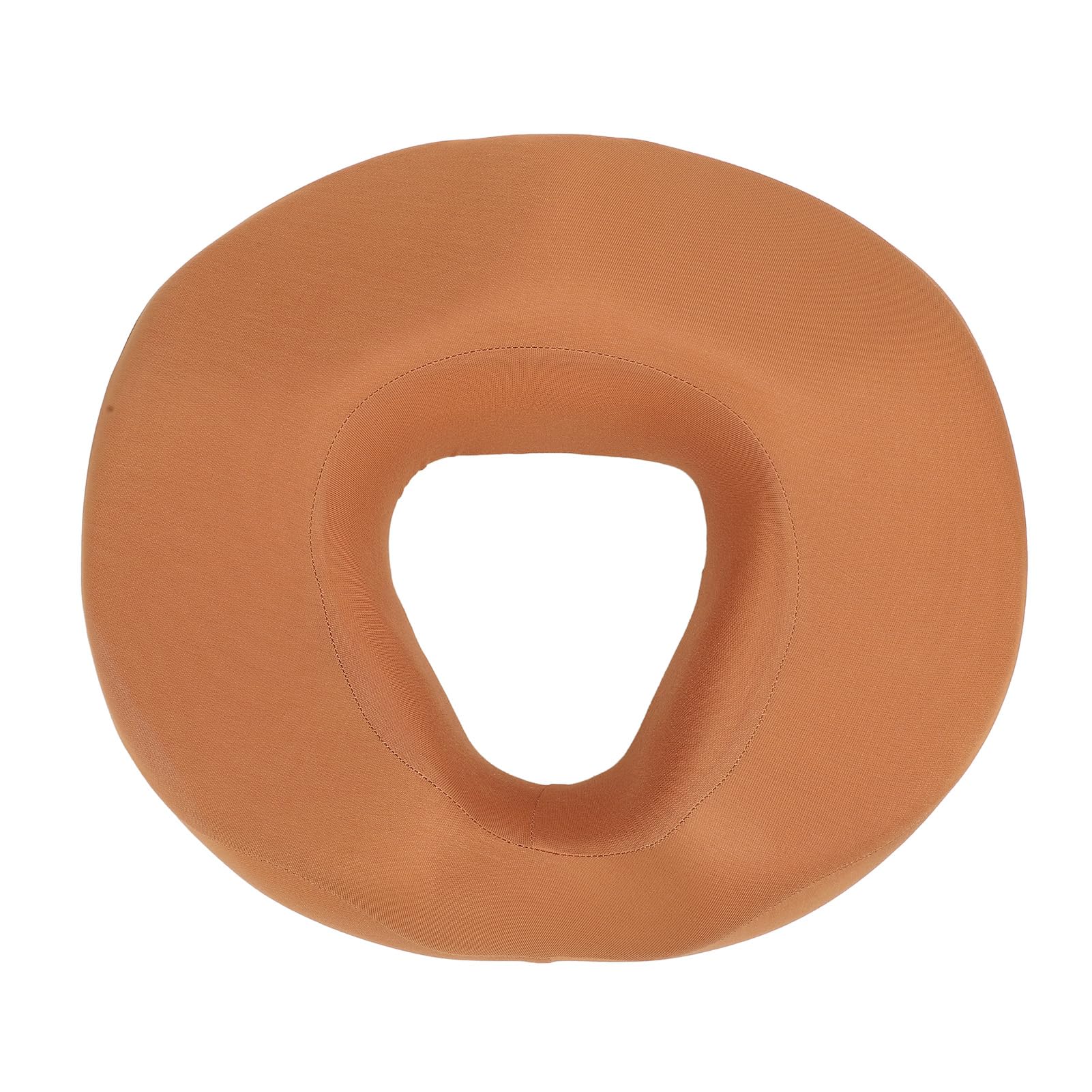 Cuscino a Ciambella Cuscino Comfort Traspirante per Migliorare la Postura Seduta per Uso Domestico in Ufficio, Materiali in Lattice + Nylon (Arancia)
