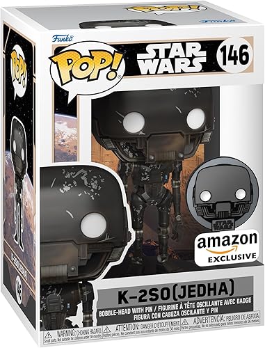 Funko Pop! Star Wars Across The Galaxy - K-2SO, exclusivo de Tienda, multicolor