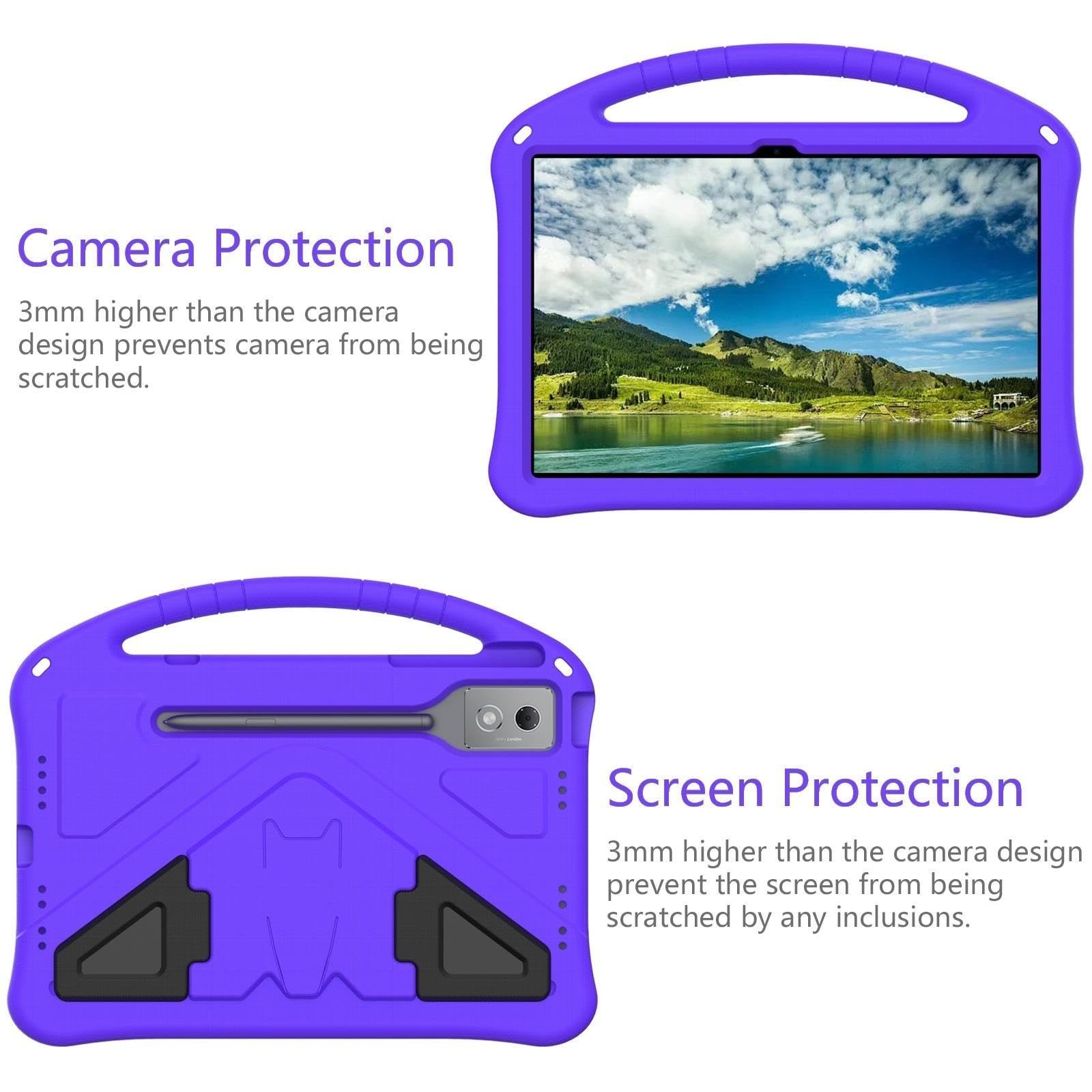For Motorola Moto Pad 60 Pro 12.7(2025) Tablet Case W Shoulder Strap