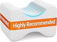 Vista 10 de BlissTrends Almohada de rodilla de espuma viscoelástica, almohada de rodilla para dormir de lado, almohadas de piernas para dormir circulación