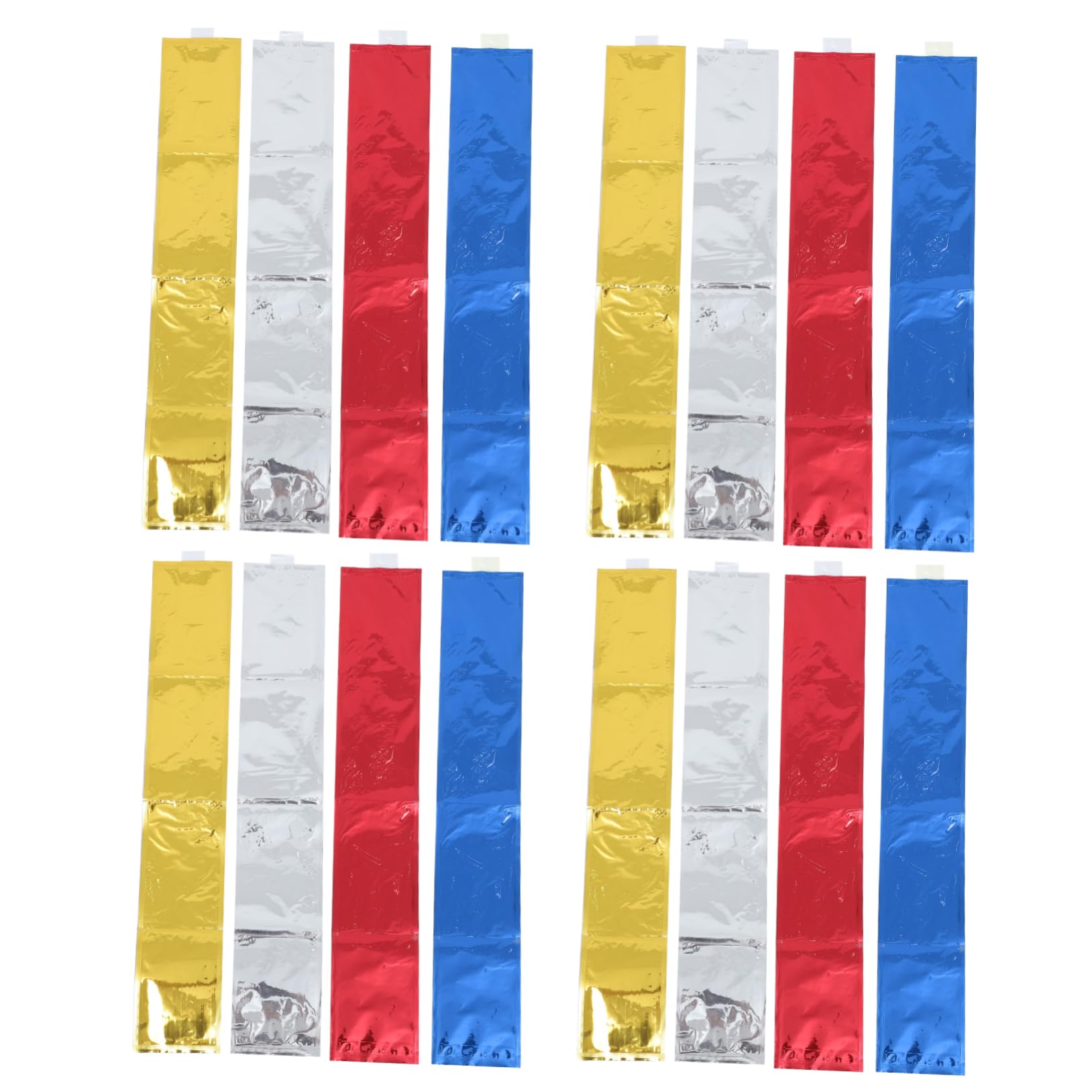 Toyvian 24pcs cheerleader birthday noise maker cheerleading noise maker Boom Sticks cheerleading stick foil cheer sticks party bam bam sticks Stick Balloon plastic sounder inflatable