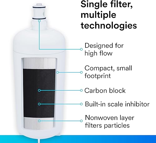 Miniatura 5 de 3M High Flow Series - Cartucho de repuesto HF45-S, 5613309, color blanco