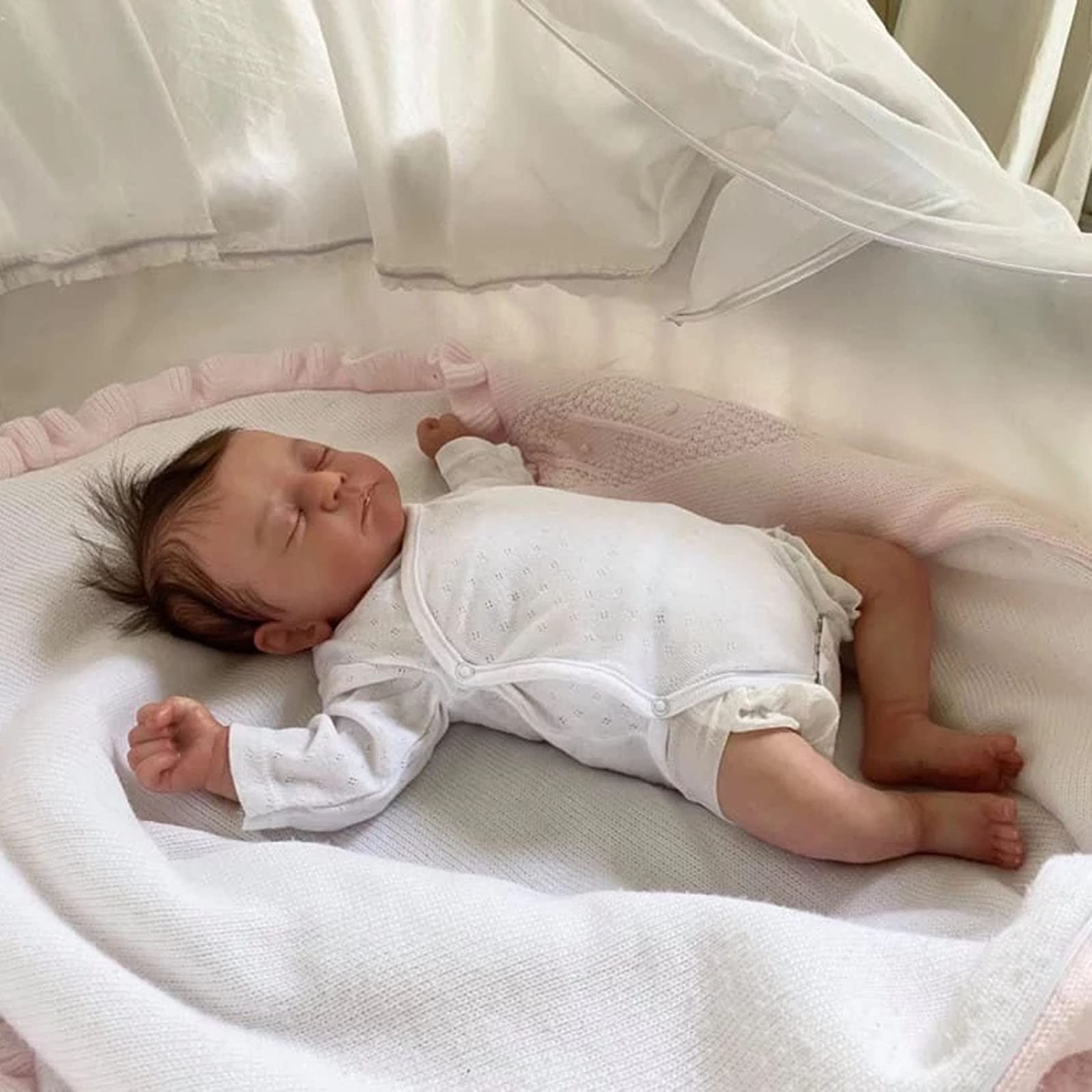 ★新品★リボーンドール おねんね顔のベビーちゃん45cm 楽天市場】【1000円/555円クーポン配信中】リボーンベビードール