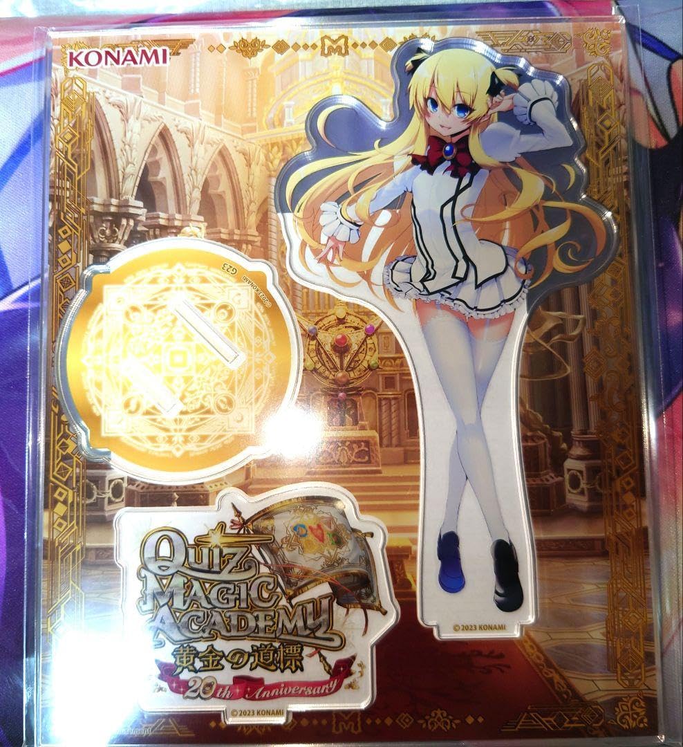 KONAMI　クイズマジックアカデミー　看板フィルム　黄金の道標 クイズマジックアカデミー 黄金の道標