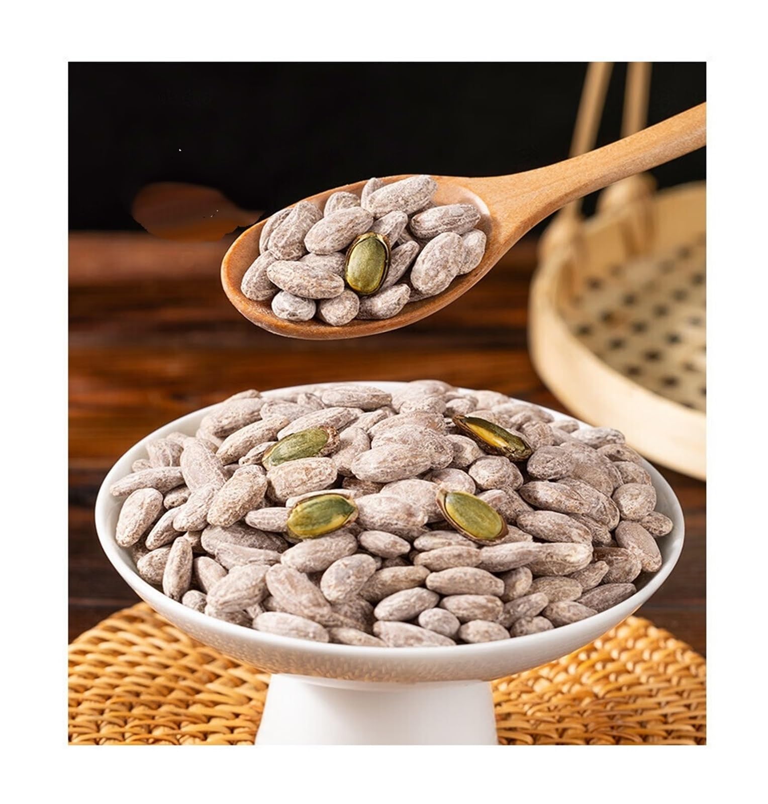 Semillas De Calabaza Con Sabor A Leche, 500 G, Snacks De Nueces Y Frutos Secos, Dulces Y Crujientes