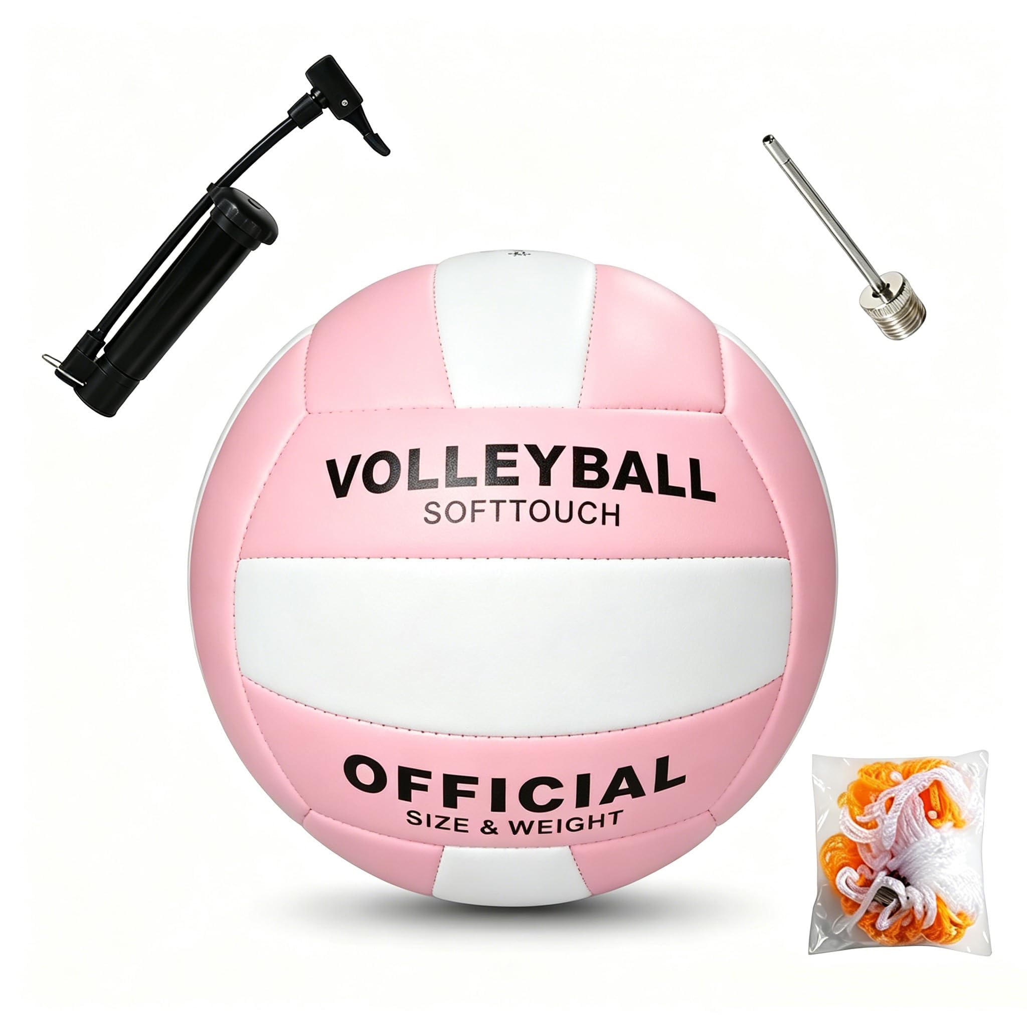 Pelota Voleibol Voleibol, Volleyball, Tacto Suave Voleibol De Playa, Viene con Bomba, Aguja De Aire Y Bolsa De Red