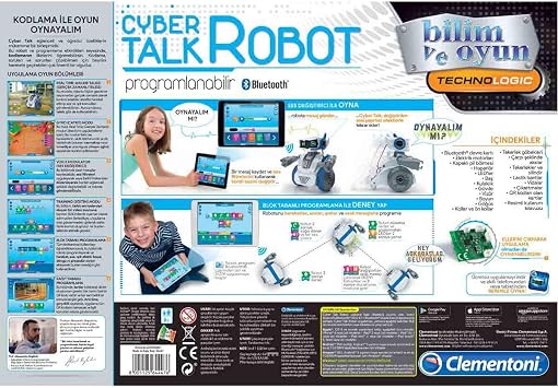 Clementoni Robotics Laboratory - Cyber Talk Robot Toy