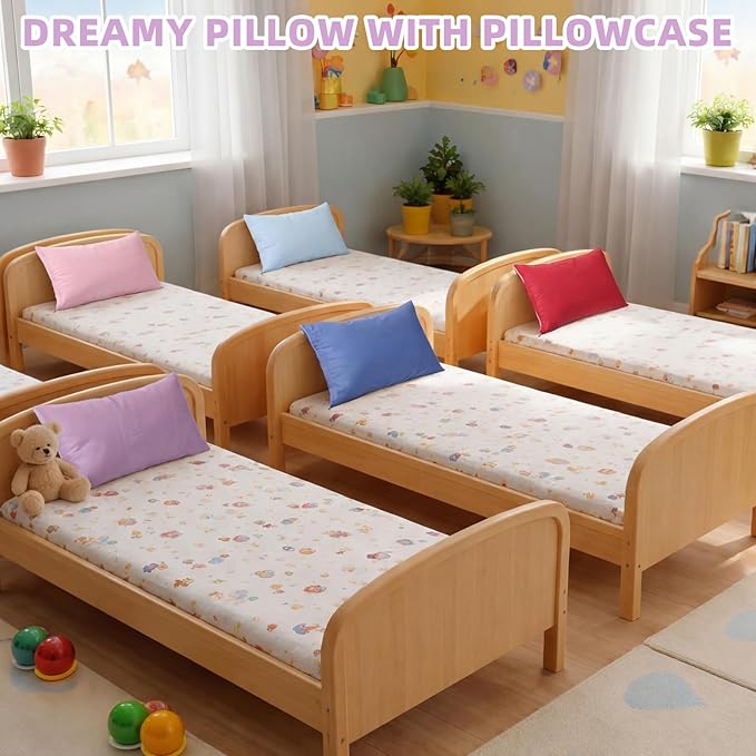 Set 6 Almohadas 35x23x8cm Algodón Lavable miniatura 5