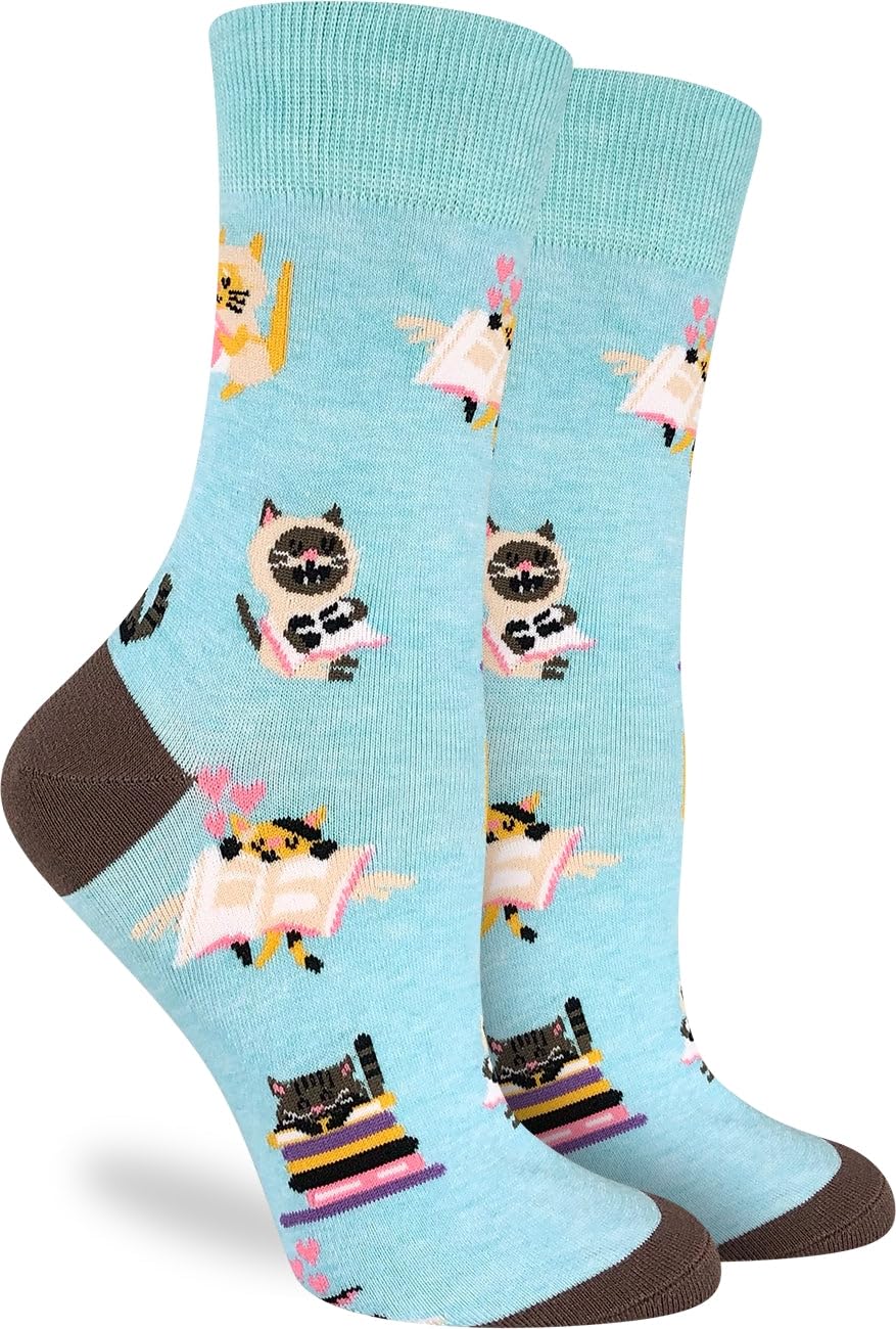 Good Luck Sock Women's Breaching Orcas Socks, Adult, Shoe Size 5-9 — view 249