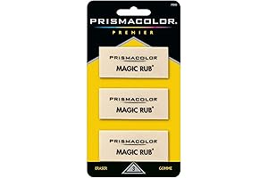 Prismacolor Magic Rub Art Eraser Vinyl Value 3-Pack