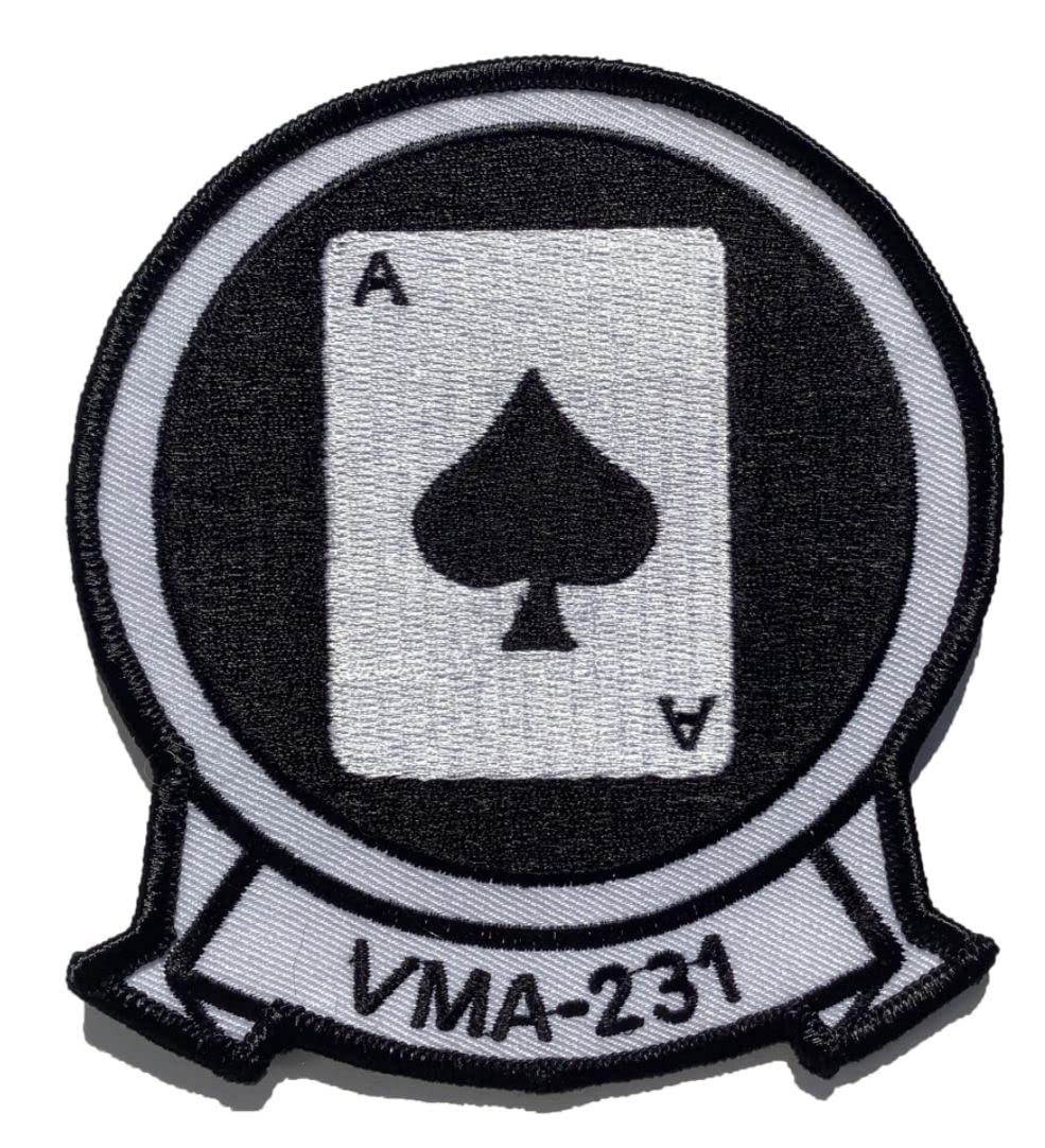 VMA-231 Ace of Spades Squadron Patch – Sew On, 4
