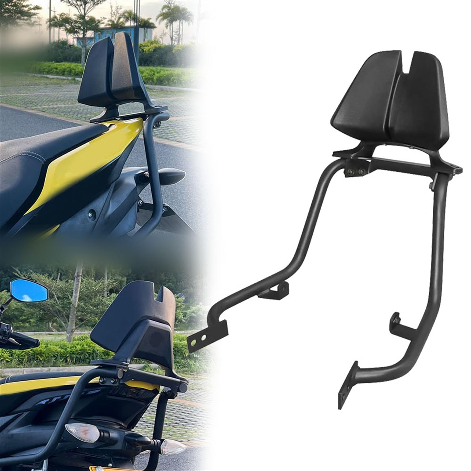 Dossier arrière passager moto rétro classique confort Yamaha NVX 155