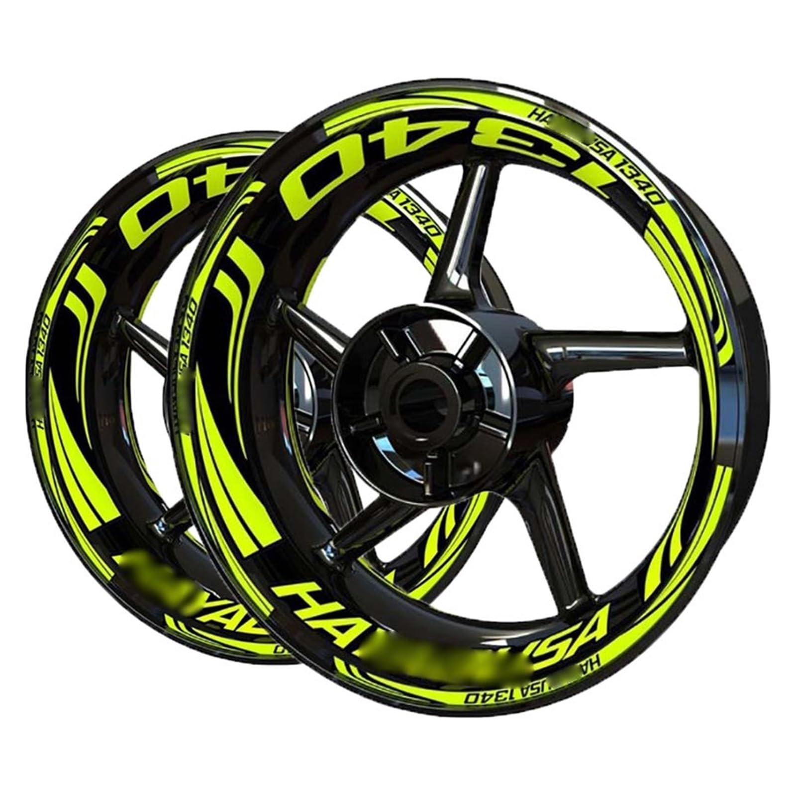 Sjhyll One Color Motorcycle Sticker Wheel Rim Decal For S&Uzuki For Hayabusa 1340