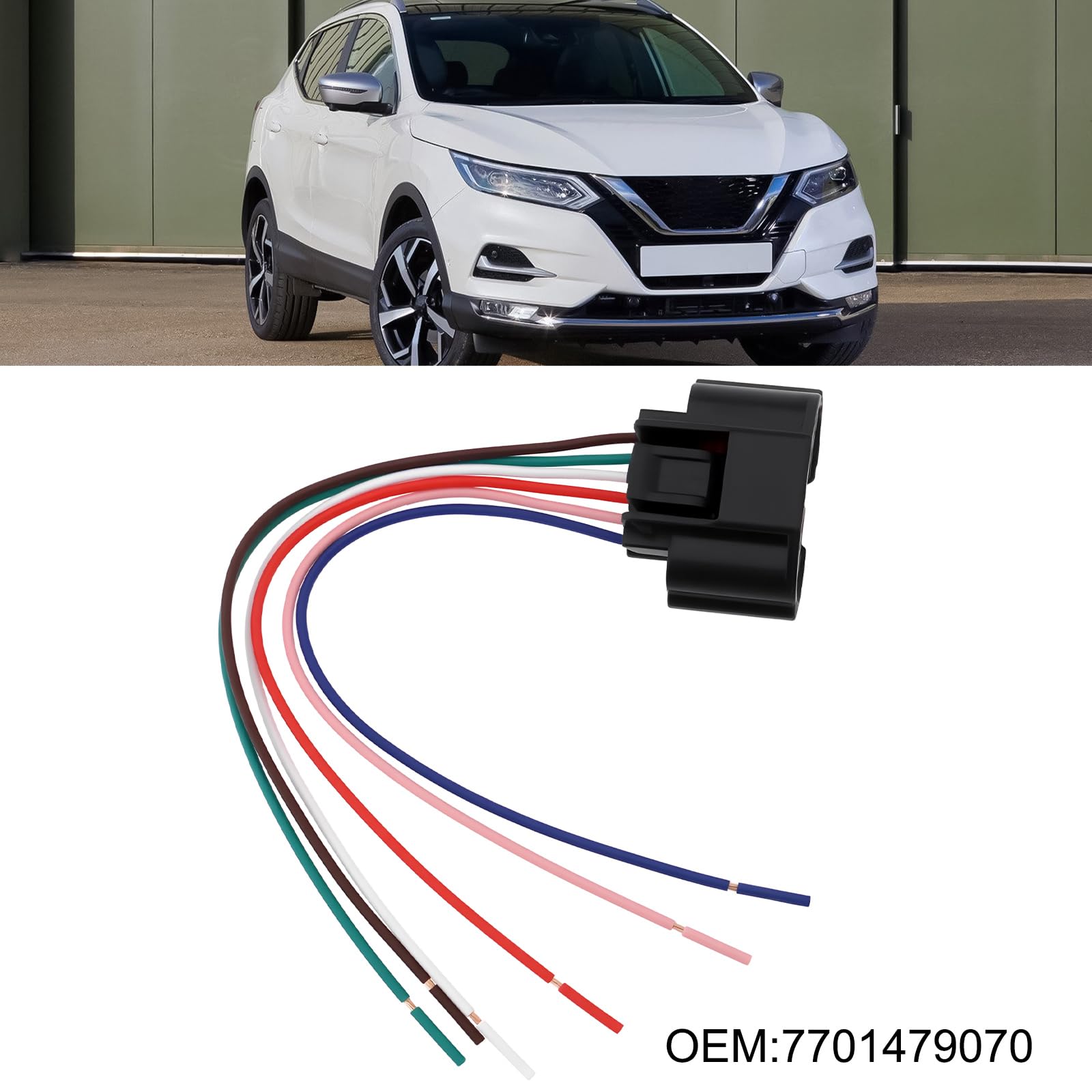 OTOTEC Wtyczka naprawcza z kablem do zaworu EGR lub czujnika masy powietrza kompatybilna z Nissan kompatybilna z Opel kompatybilna z Suzuki 7701479070