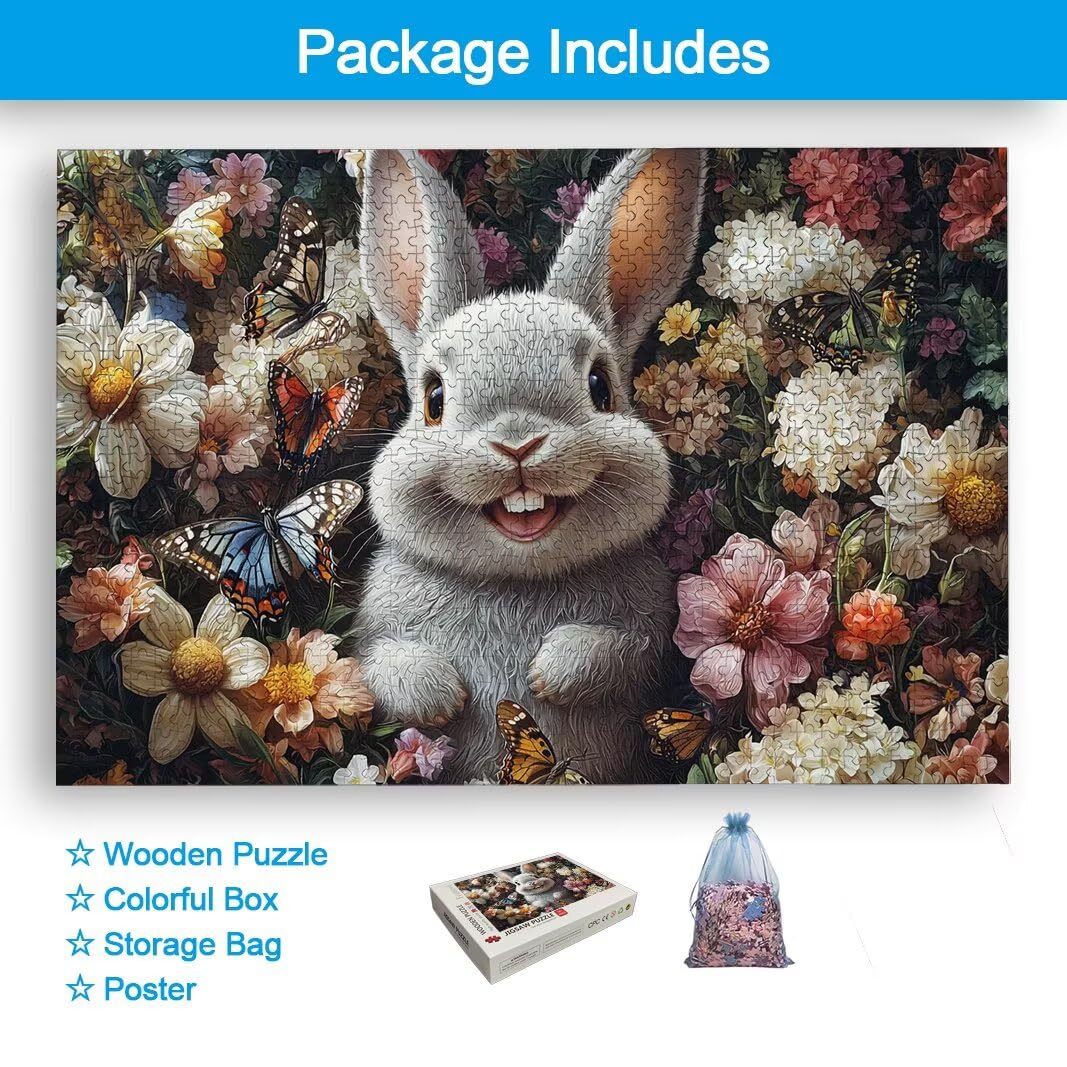 Puzzle Królik Puzzle 5000 Sztuk Dla Dorosłych Prezent Kobiety/Mężczyzna