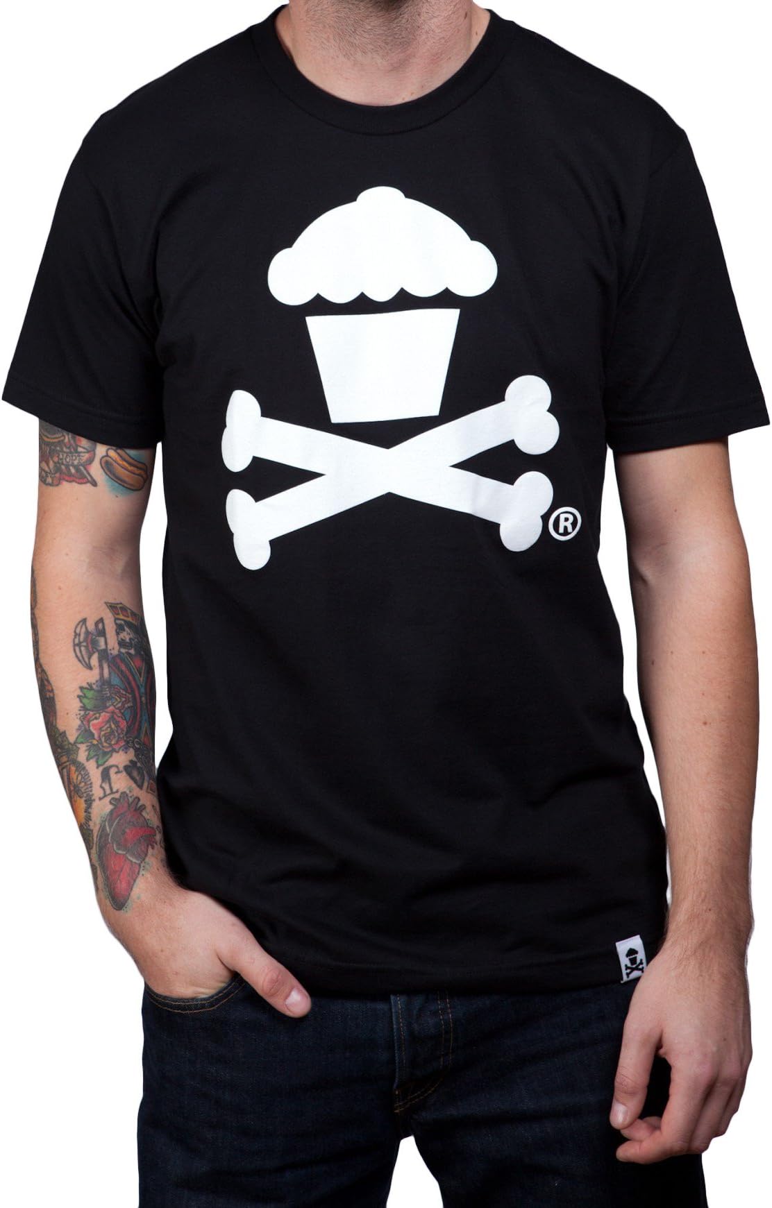 Johnny Cupcakes - Classic Cupcake Crossbones T-Shirt