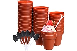 Patelai Flower Pot Cupcake Holders