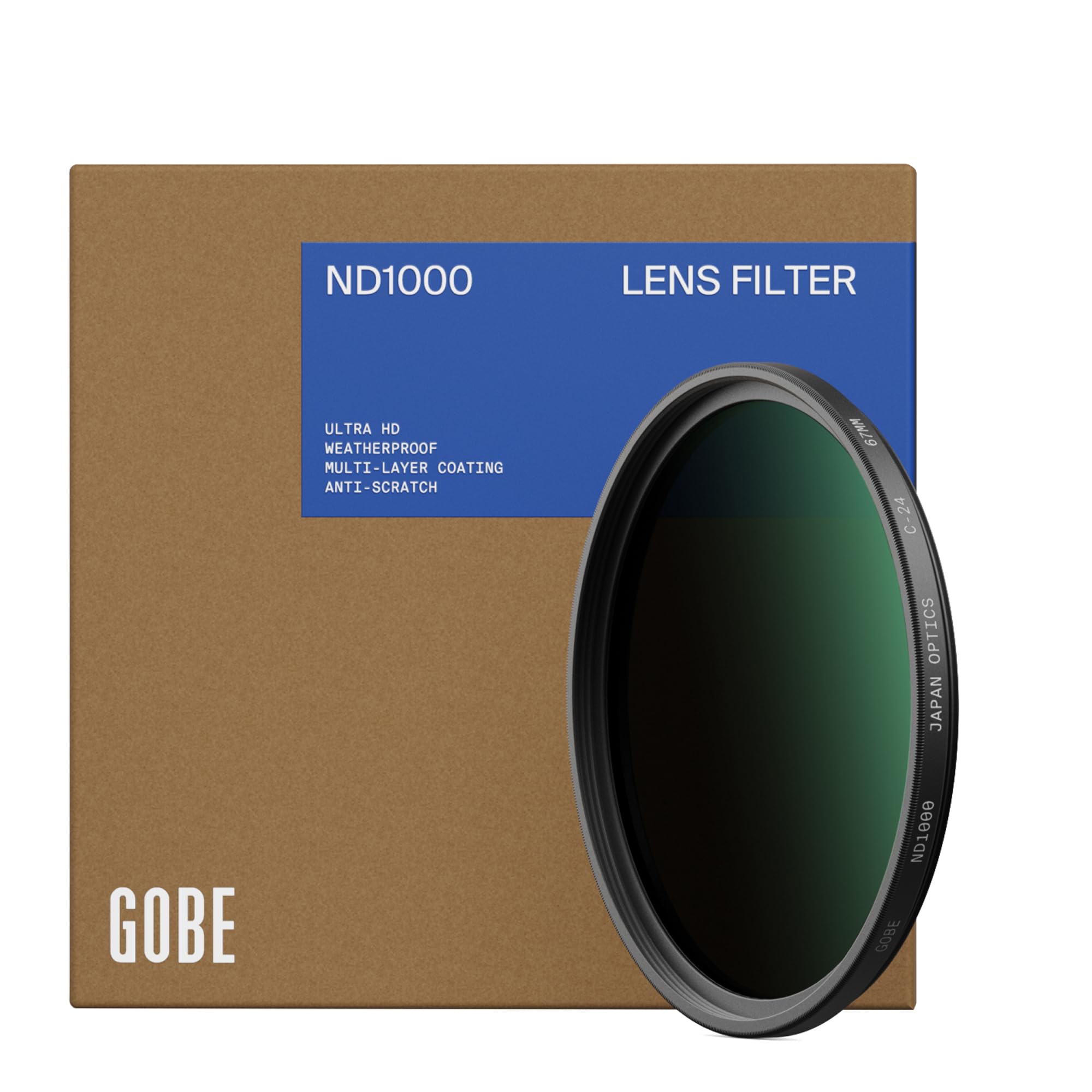 Gobe 58mm ND1000 (10 Stop) ND Lens Filter