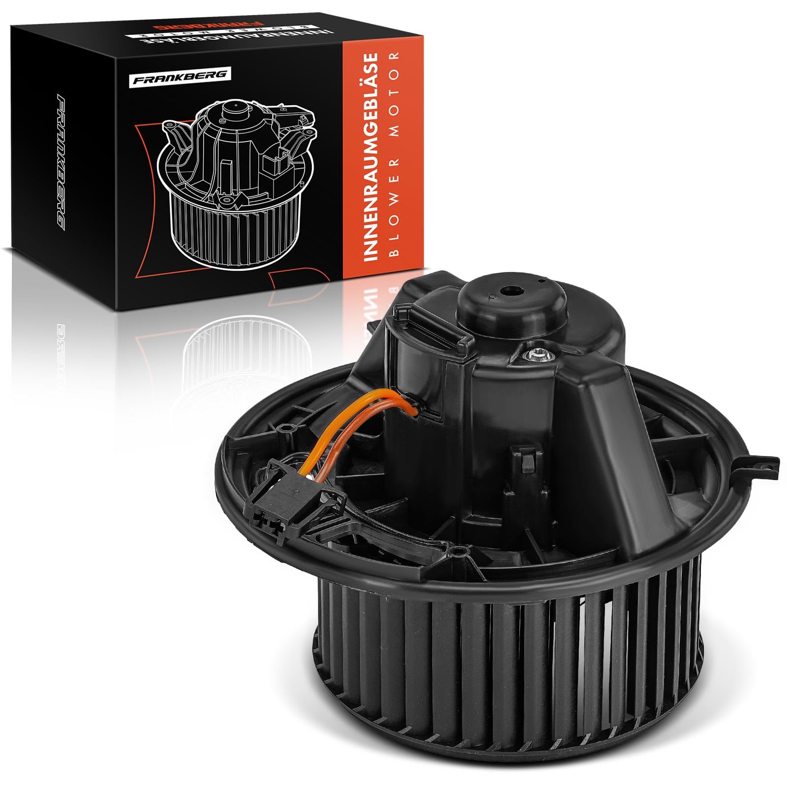Frankberg Motore del ventilatore Ventilatore del riscaldamento Compatibile con X3 F25 Serie 1 E81 X1 E84 Serie 3 Touring E91 Serie 1 E87 Replace# 700218
