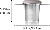 Vista 6 de OXO Cesta infusora de té Brew (6 onzas) e infusor de bolas de té torcidas
