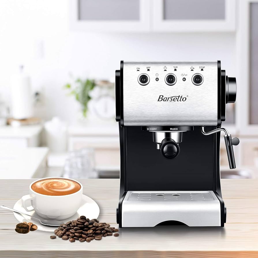 【値下げ】Barsetto BAE-V1 エスプレッソマシン半自動＋専用変圧器 値下げ】Barsetto BAE-V1 エスプレッソマシン半自動＋専用変圧器