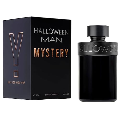 Halloween Man Mystery Eau de Parfum, Fruity and Fresh Spicy Perfume with Pepper, Lavender, and Mandarin Notes, Aromatic Everyday Fragrance, Long-Lasting Scent