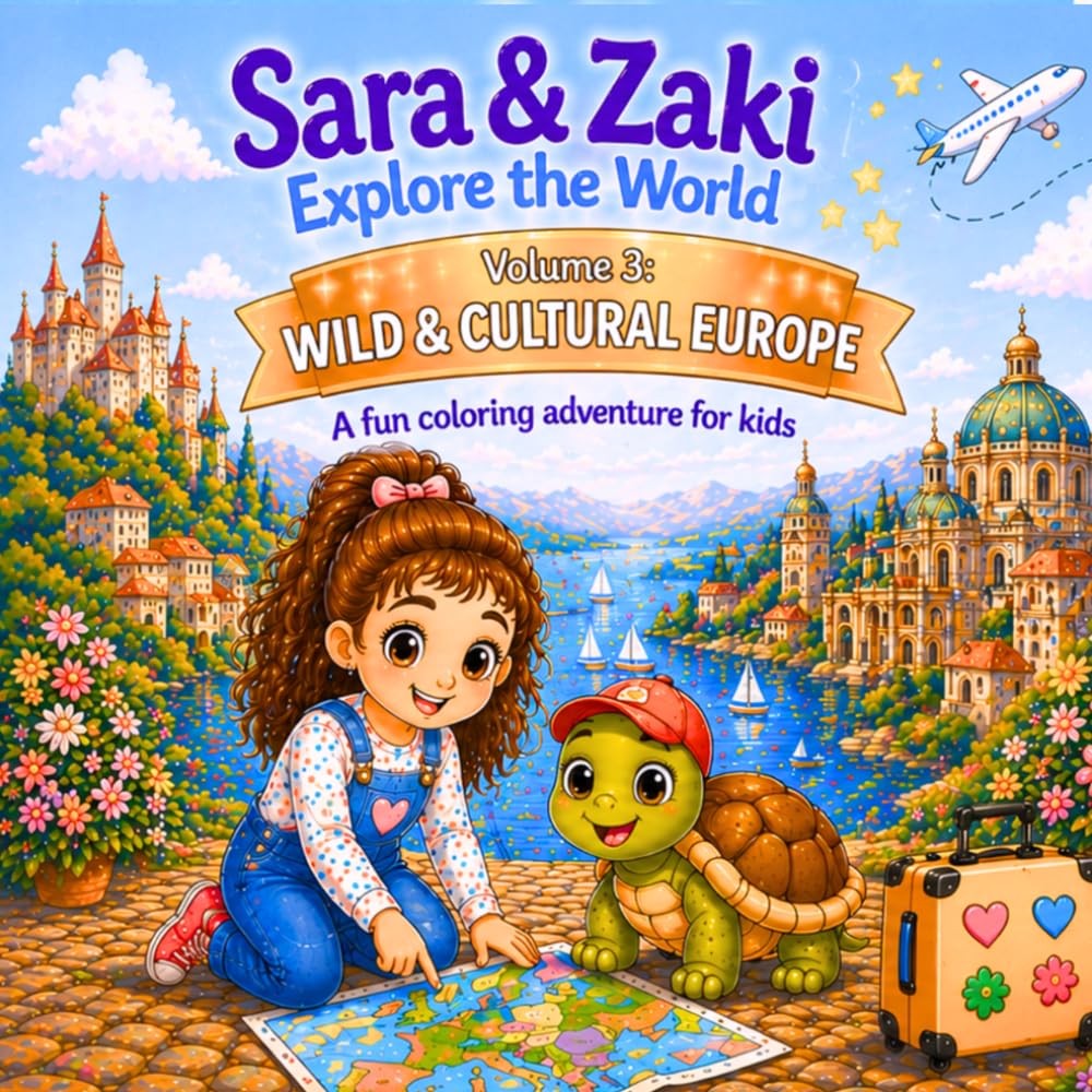 Sara & Zaki Explore the World: Volume 3: Wild and Cultural Europe