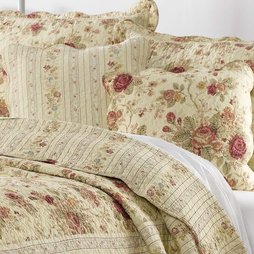 Greenland Home Antique Rose Dec. Pillow Pair Accessory-Multi, 1 Count (Pack of 1), Multicolor