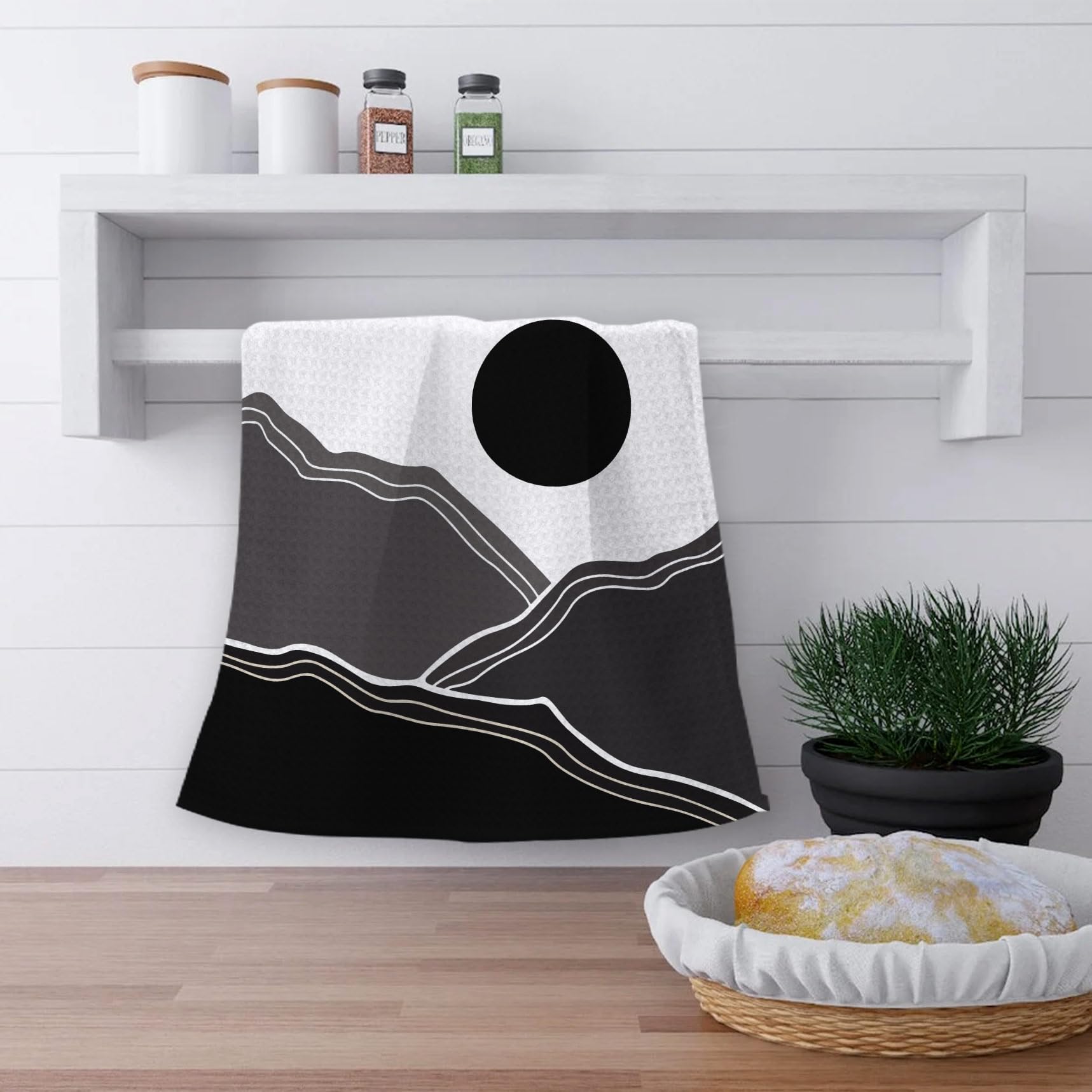 Folkulture Set di 2 asciugamani da bagno Boho per bagno
