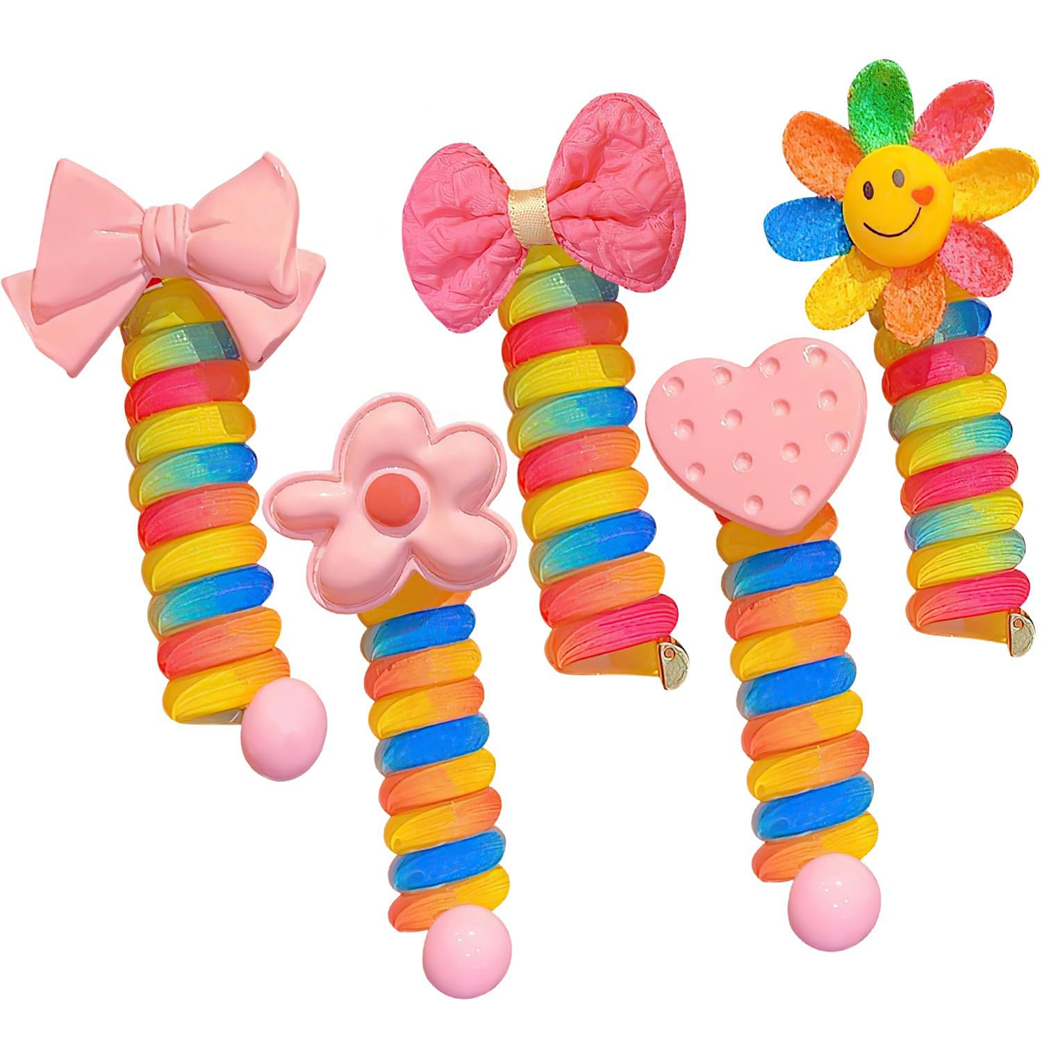 See full amazon price history chart for Shining Diva Fashion 5 Pcs Colorful Hair Bands Telephone Wire Spiral Braided Hair Ties Ponytail Holder Hairbands Hair Accessories for Girls Kids Women (15903ZB) Shining Diva Fashion 5 Pcs Colorful Hair Bands Telephone Wire Spiral Braided Hair Ties Ponytail Holder Hairbands Hair Accessories for Girls Kids Women (15903ZB) (B0D2DPV1WB) Amazon Price History, Amazon Price Tracker