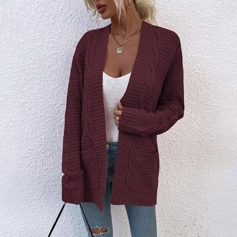 Light Weight Fall Fashion Oversized Knit Cardigan for Casual Wear
| 2025 Fall Fashion Long Sleeve Cardigan Cover Up for