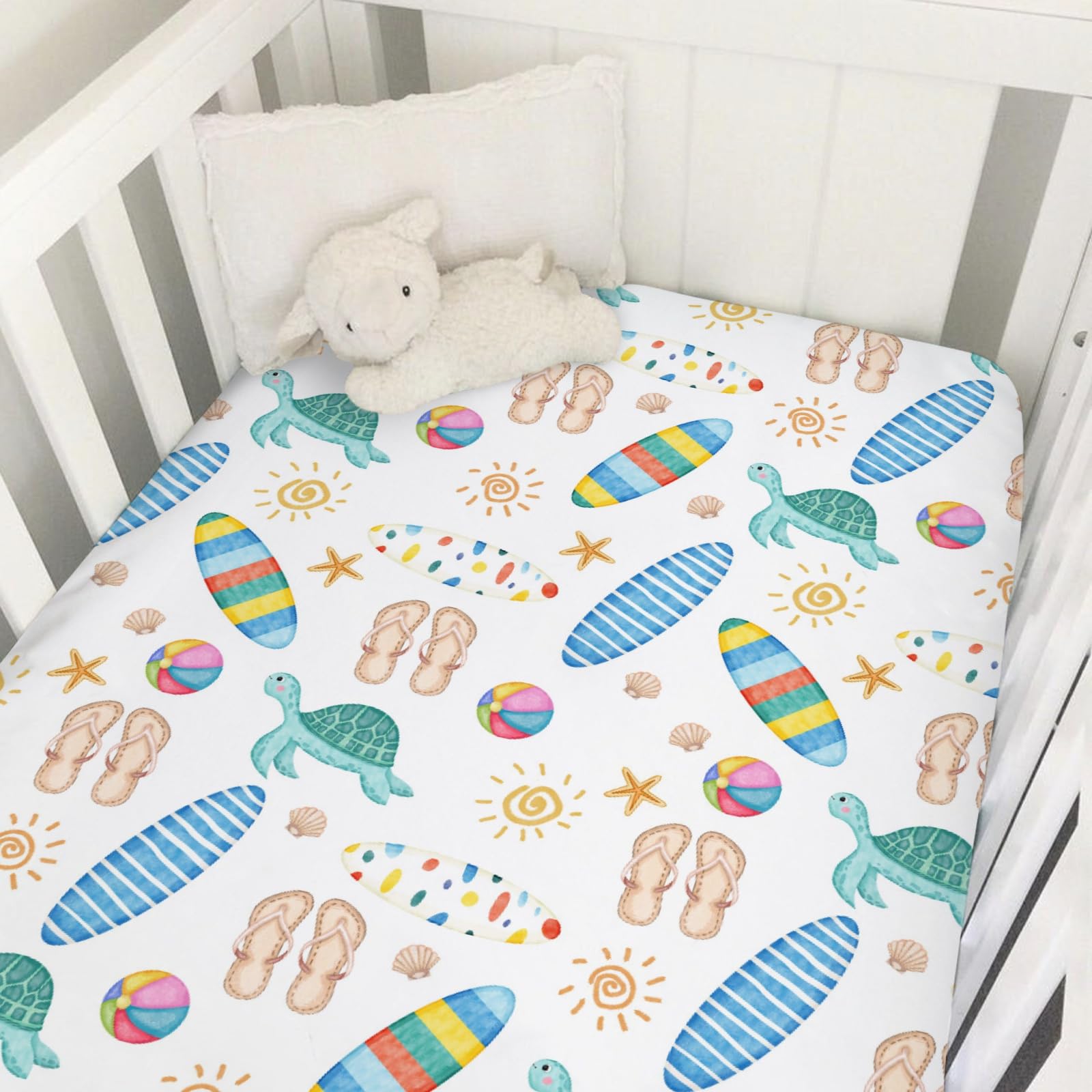 Surf Nursery Bedding