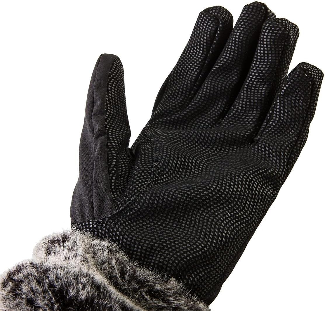 SEALSKINZ 100 Percent Waterproof Womens Glove - Windproof and Breathable - Fur Cuff, Suitable for All Activities in All Weather Conditions