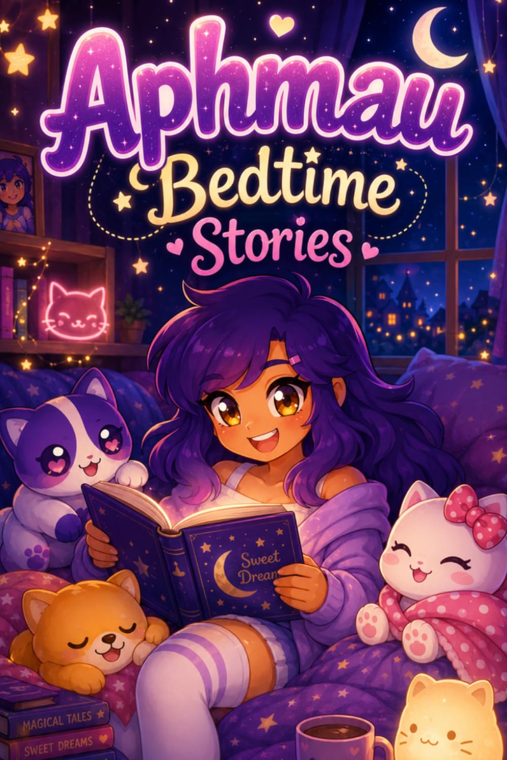 Aphmau Bedtime Stories: 25 Unofficial Magical Bedtime Adventures of Courage, Kindness & the Magic of Music, Nighttime Tales for Kids Ages 6–12.
