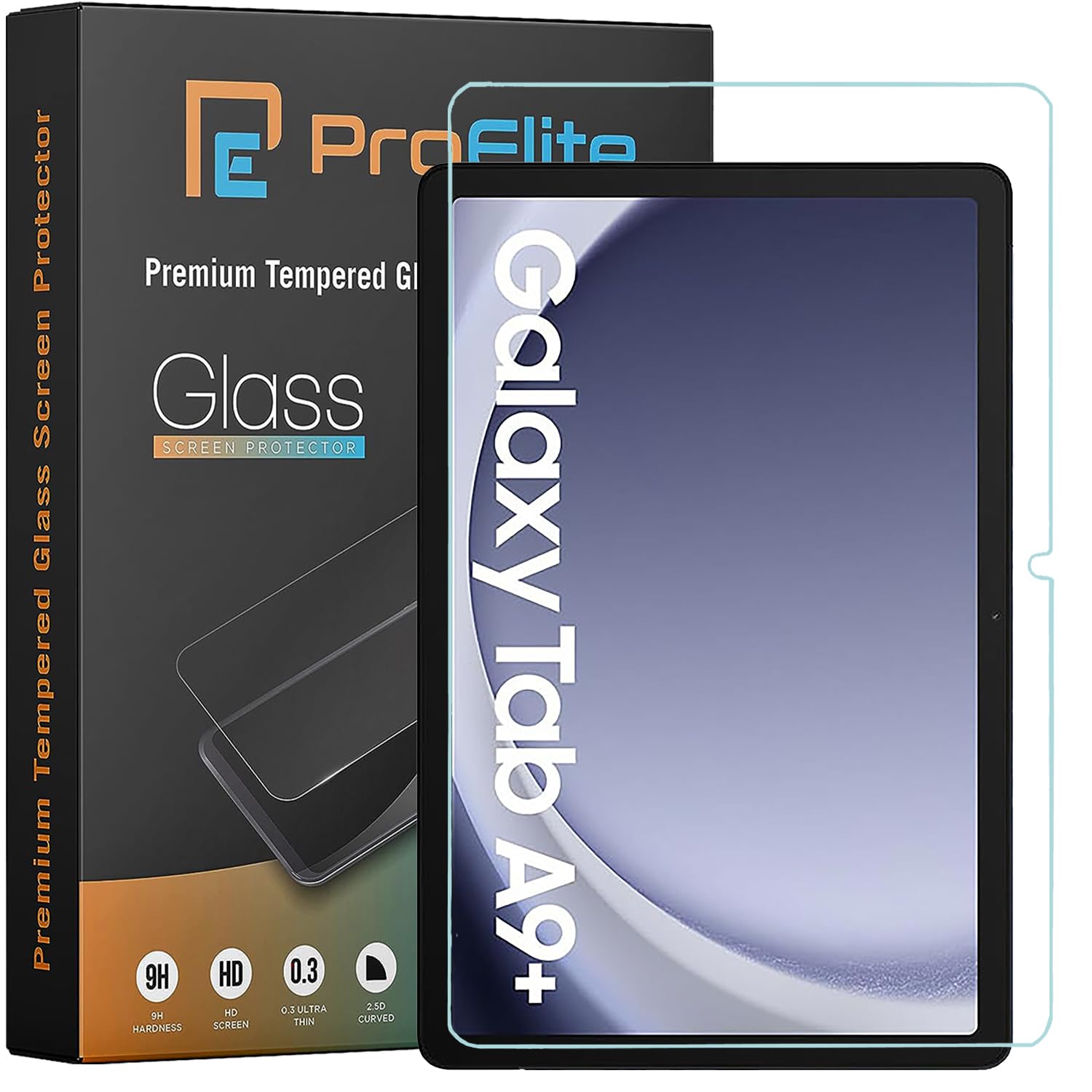 ProElite Screen Protector for Galaxy Tab A9 Plus/ A11 Plus 11 inch, Premium Tempered Glass Screen Protector for Samsung Galaxy Tab A9+/A11+ 11 inch
