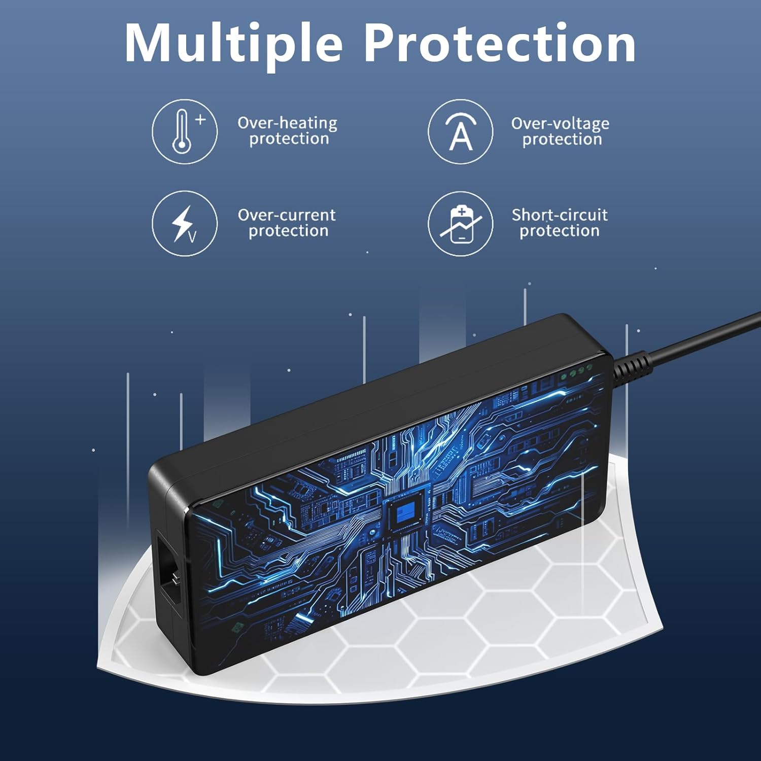 330W ADP-330AB Charger Compatible with Dell Alienware 16 17 M16 M18 X16 X17 R1 R2 R3 R4 AREA-51M R2 G15 G16 5530 7630 7620 P124F001 P51E001 P120F001 LA330PM190 Gaming Power Adapter