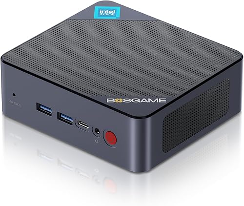 Mini PC B95, Intel 12 generación Alder Lake-N95 16GB DDR4 RAM 512GB m.2 SSD Windows 11 Pro Mini Computadoras de escritorio, 4K UHD Triple Display,