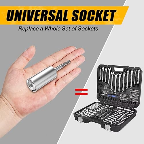 Miniatura 6 de Regalos para el día de San Valentín para él súper enchufe universal herramientas geniales regalos de cumpleaños para hombres novio papá marido