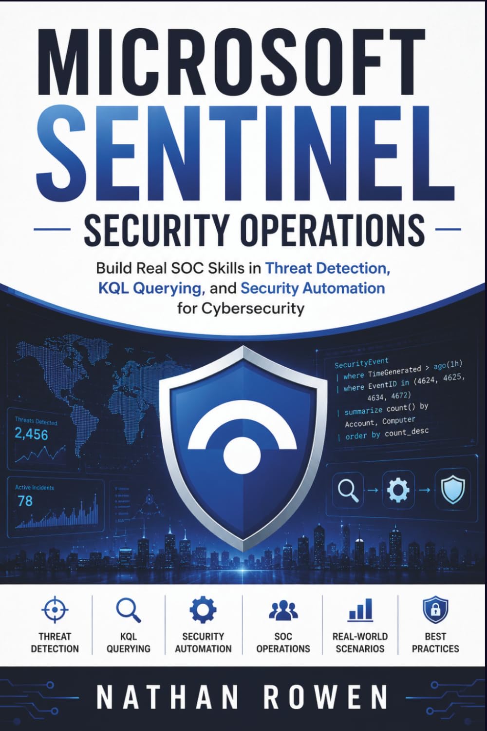 Microsoft Sentinel Security Operations: Build Real SOC Skills in Threat Detection, KQL Querying, and Security Automation for Cybersecurity