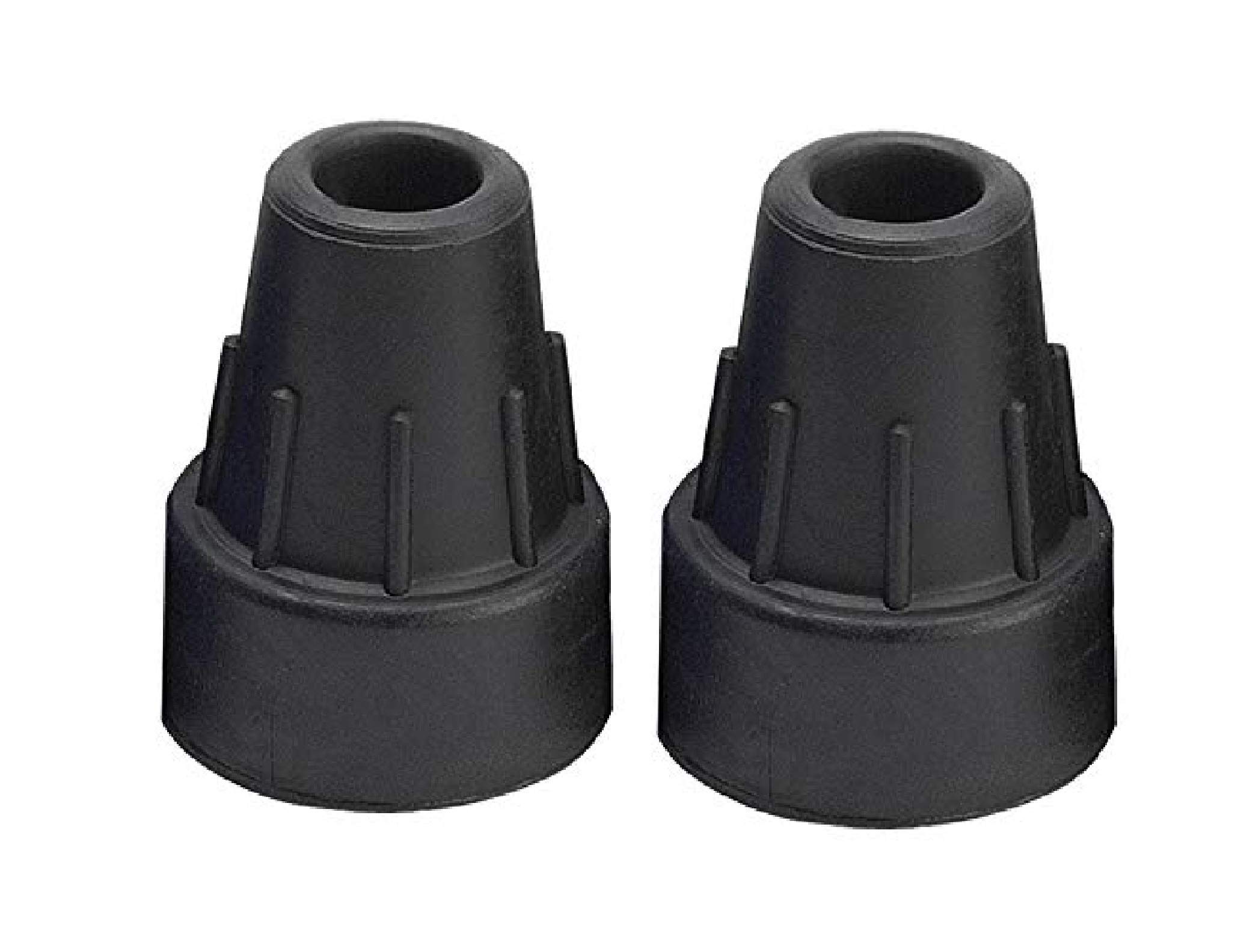 Sunbeam Enterprises® Crutch Tip | Crutch Rubber Ferrule (2 - Piece) Size -16mm Black-image-3