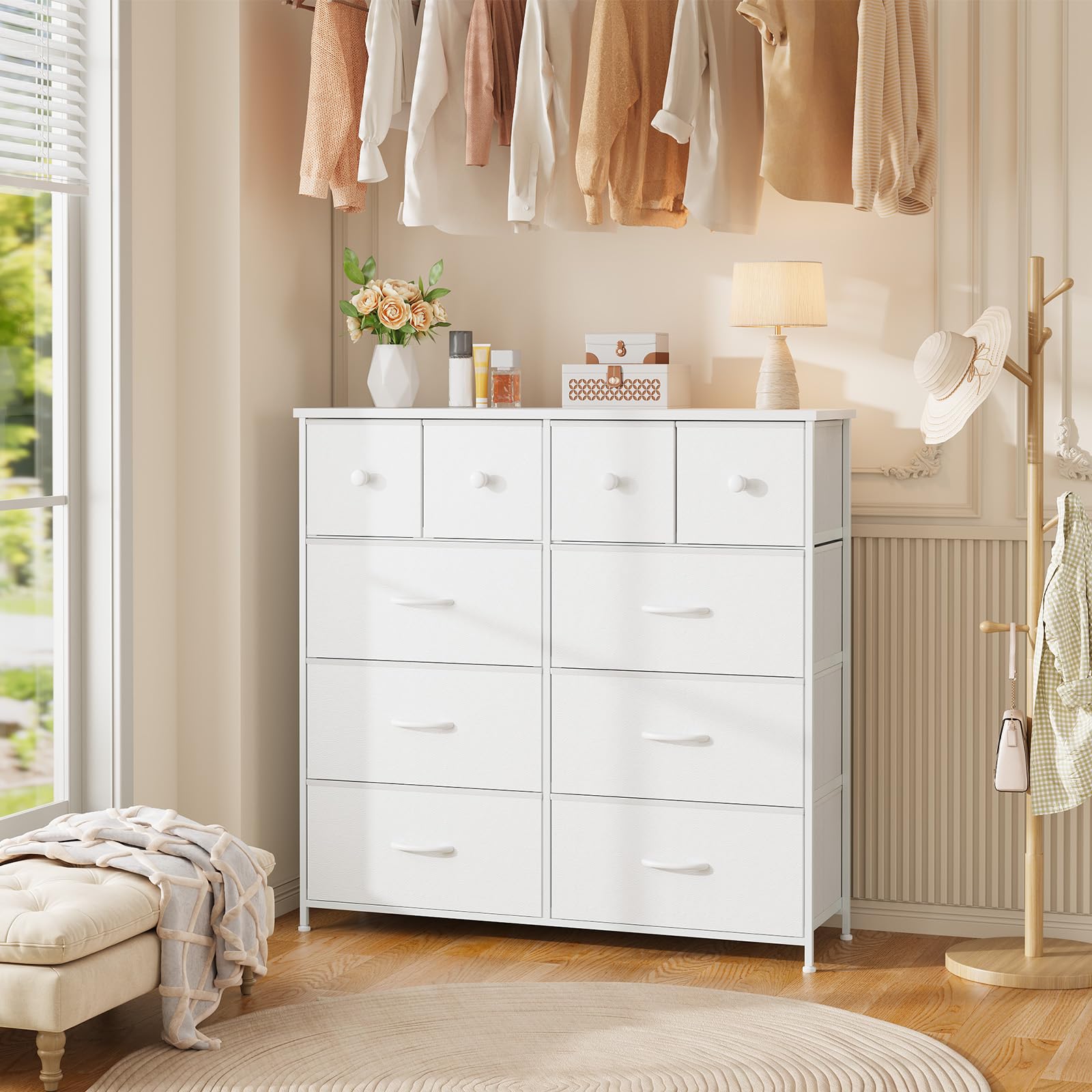 Amazon｜Nicehill タンス 収納チェスト リビング 収納 衣類収納 大容量