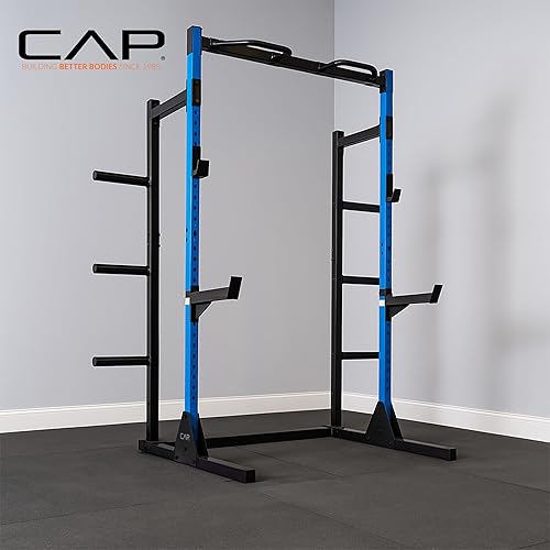Miniatura 5 de Cap Barbell Rack eléctrico con barra de dominadas y accesorios, varios colores
