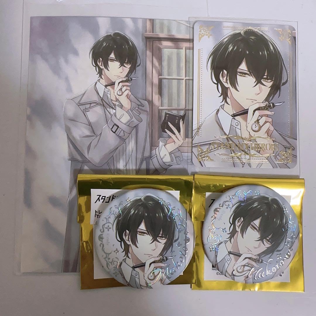 Amazon.co.jp: スタマイ agf ポストカード 特典 缶バッジ 都築誠  