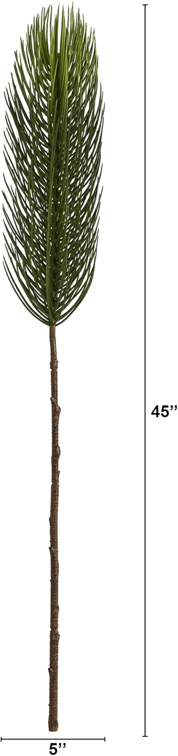 Nearly Natural 45in. Pine Artificial Flower (Set of 3)