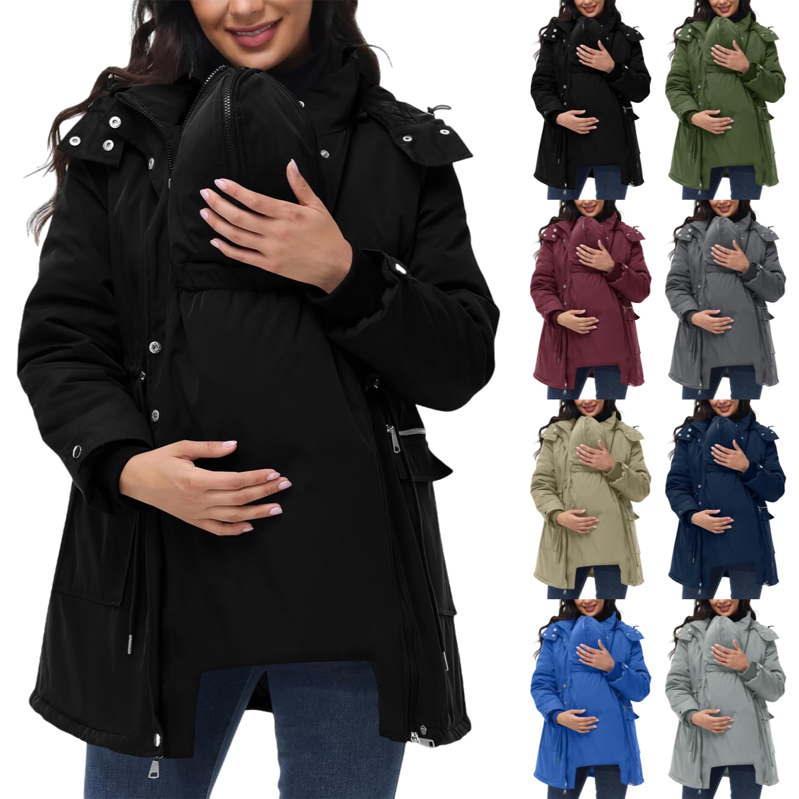 Maternity 3-in-1 Puffer Parka