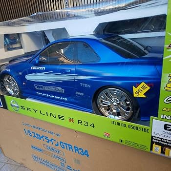 動作OK ニッコー NIKKO 1/10 スカイライン R34 GTR ラジコン 動作OK ニッコー NIKKO 1/10 スカイライン R34 GTR ラジコン
